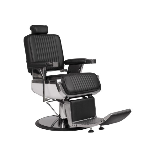 FRINGE - Friseurstuhl Bedienstuhl Friseursessel Coiffeurstuhl schwarz