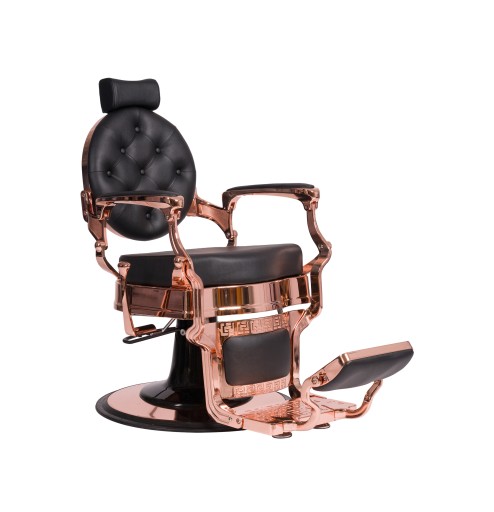 BUZZ ROSE - Friseurstuhl Bedienstuhl Friseursessel Coiffeurstuhl schwarz