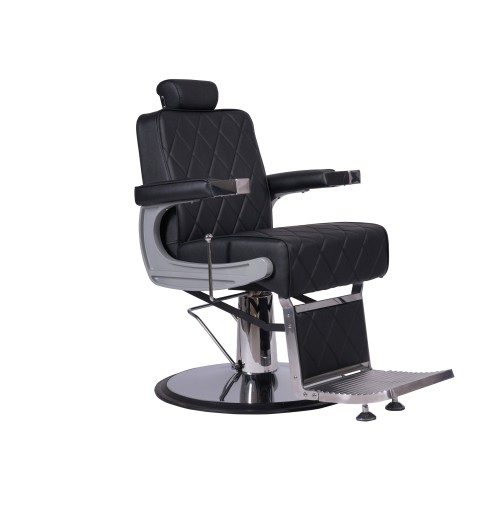 TAPER - Friseurstuhl Bedienstuhl Friseursessel Coiffeurstuhl schwarz