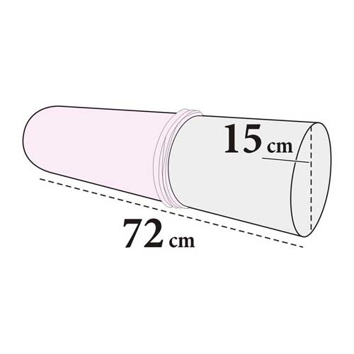 Bezug für Knierolle Maxi – Frottee, 100% Baumwolle, waschbar, für 15×72 cm Rollen