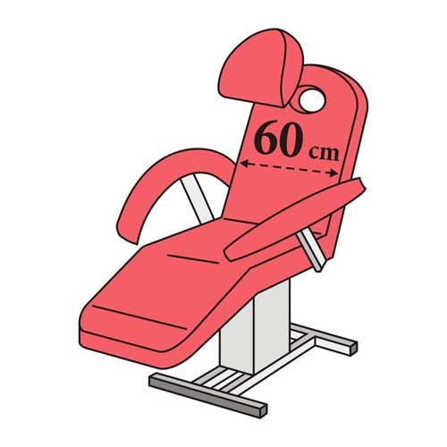 Kosmetikliegenbezug SK1-L mit Loch – Superstretch Bezug für Queen & Princess