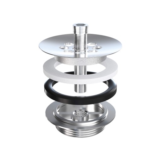 Ablaufventil 1,25 Zoll Waschbecken – für "Contura Friseur" & Barberbecken